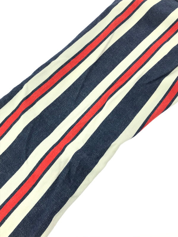【中古品】【メンズ】 WRANGLER ラングラー 70'S MULTICOLLAR STRIPE BOOT CUT DENIM PANTS 70年代 ストライプ ブーツカット デニムパンツ ボトムス 157-260920-na-12-tagh サイズ：11/12 カラー：マルチカラー 万代Net店