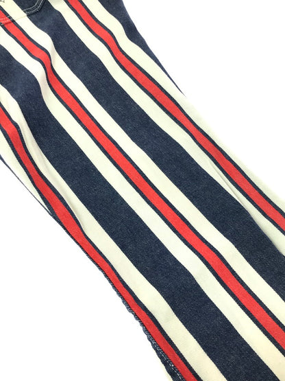 【中古品】【メンズ】 WRANGLER ラングラー 70'S MULTICOLLAR STRIPE BOOT CUT DENIM PANTS 70年代 ストライプ ブーツカット デニムパンツ ボトムス 157-260920-na-12-tagh サイズ：11/12 カラー：マルチカラー 万代Net店
