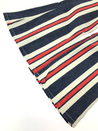 【中古品】【メンズ】 WRANGLER ラングラー 70'S MULTICOLLAR STRIPE BOOT CUT DENIM PANTS 70年代 ストライプ ブーツカット デニムパンツ ボトムス 157-260920-na-12-tagh サイズ：11/12 カラー：マルチカラー 万代Net店