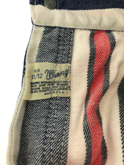 【中古品】【メンズ】 WRANGLER ラングラー 70'S MULTICOLLAR STRIPE BOOT CUT DENIM PANTS 70年代 ストライプ ブーツカット デニムパンツ ボトムス 157-260920-na-12-tagh サイズ：11/12 カラー：マルチカラー 万代Net店