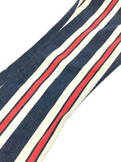 【中古品】【メンズ】 WRANGLER ラングラー 70'S MULTICOLLAR STRIPE BOOT CUT DENIM PANTS 70年代 ストライプ ブーツカット デニムパンツ ボトムス 157-260920-na-12-tagh サイズ：11/12 カラー：マルチカラー 万代Net店