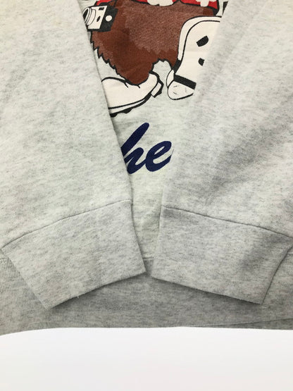 【中古品】【メンズ】 FRUITS OF THE LOOM フルーツ オブ ザ ルーム 90's SWEAT SHIRT 90年代 ３段ロゴプリント スウェット シャツ トレーナー トップス 146-260508-ty-03-tag サイズ：XXL カラー：グレー 万代Net店