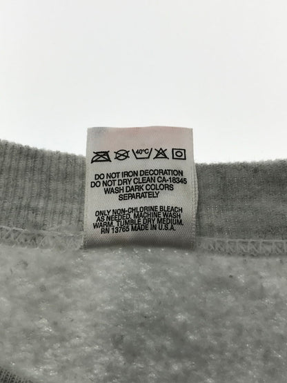 【中古品】【メンズ】 FRUITS OF THE LOOM フルーツ オブ ザ ルーム 90's SWEAT SHIRT 90年代 ３段ロゴプリント スウェット シャツ トレーナー トップス 146-260508-ty-03-tag サイズ：XXL カラー：グレー 万代Net店