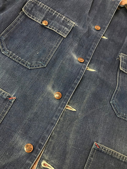 【現状渡し品】【メンズ】 BIG MAC ビッグマック 70's VINTAGE WORK COVERALLS 70年代 ヴィンテージ ワーク カバーオール ブランケットライナー JCPenney アウター 146-260429-yy-20-tag サイズ：なし カラー：ブルー 万代Net店
