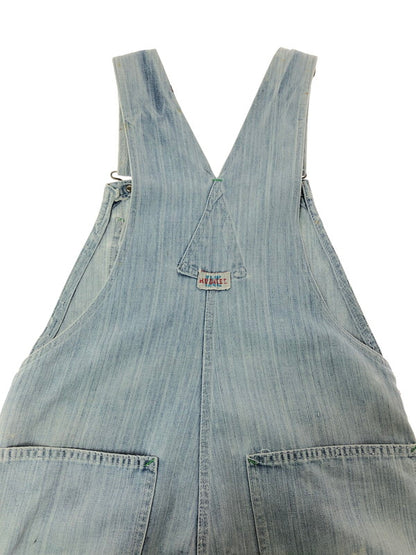 【現状渡し品】【メンズ】 RUGGED ラギット 70's～80's GREEN STITCH OVER ALL 1970～1980年代 グリーンステッチ オーバーオール ヴィンテージ 157-260823-su-07-tagh カラー：インディゴ 万代Net店