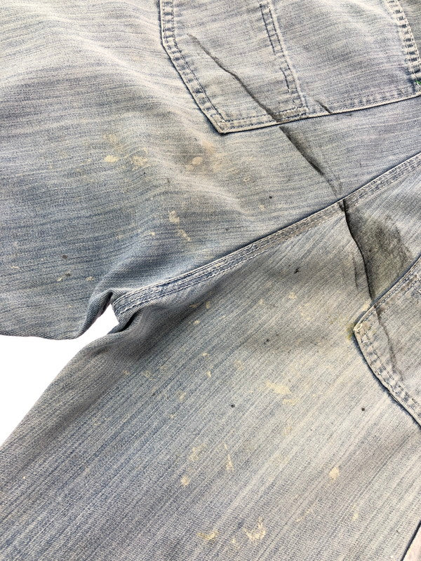 【現状渡し品】【メンズ】 RUGGED ラギット 70's～80's GREEN STITCH OVER ALL 1970～1980年代 グリーンステッチ オーバーオール ヴィンテージ 157-260823-su-07-tagh カラー：インディゴ 万代Net店