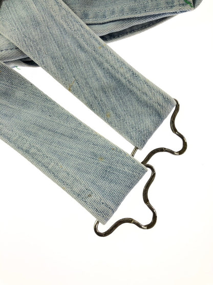 【現状渡し品】【メンズ】 RUGGED ラギット 70's～80's GREEN STITCH OVER ALL 1970～1980年代 グリーンステッチ オーバーオール ヴィンテージ 157-260823-su-07-tagh カラー：インディゴ 万代Net店