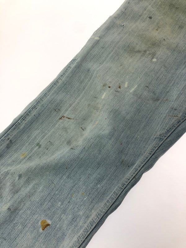 【現状渡し品】【メンズ】 RUGGED ラギット 70's～80's GREEN STITCH OVER ALL 1970～1980年代 グリーンステッチ オーバーオール ヴィンテージ 157-260823-su-07-tagh カラー：インディゴ 万代Net店
