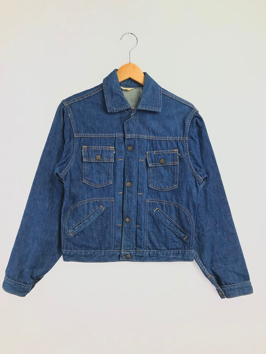 【中古品】【メンズ】 MONTGOMERY WARD モンゴメリーワード 70's VINTAGE DENIM JACKET 70年代 ヴィンテージ デニムジャケット アウター 146-260429-yy-09-tag サイズ：なし カラー：ブルー 万代Net店