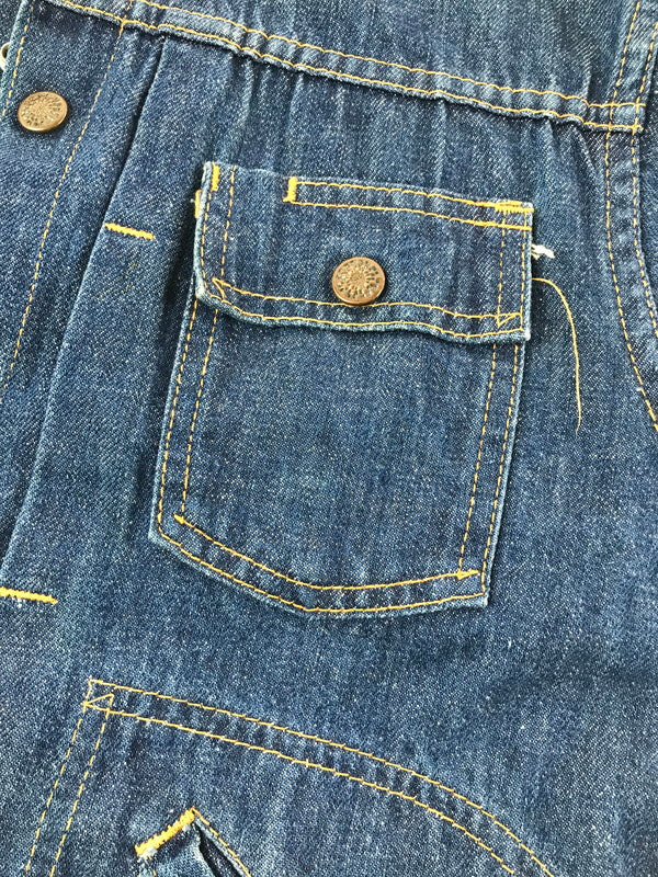 【中古品】【メンズ】 MONTGOMERY WARD モンゴメリーワード 70's VINTAGE DENIM JACKET 70年代 ヴィンテージ デニムジャケット アウター 146-260429-yy-09-tag サイズ：なし カラー：ブルー 万代Net店