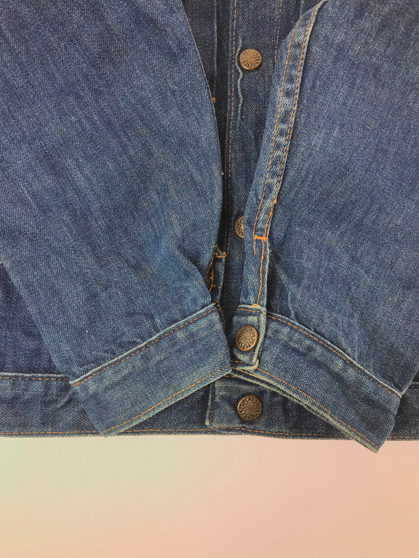 【中古品】【メンズ】 MONTGOMERY WARD モンゴメリーワード 70's VINTAGE DENIM JACKET 70年代 ヴィンテージ デニムジャケット アウター 146-260429-yy-09-tag サイズ：なし カラー：ブルー 万代Net店