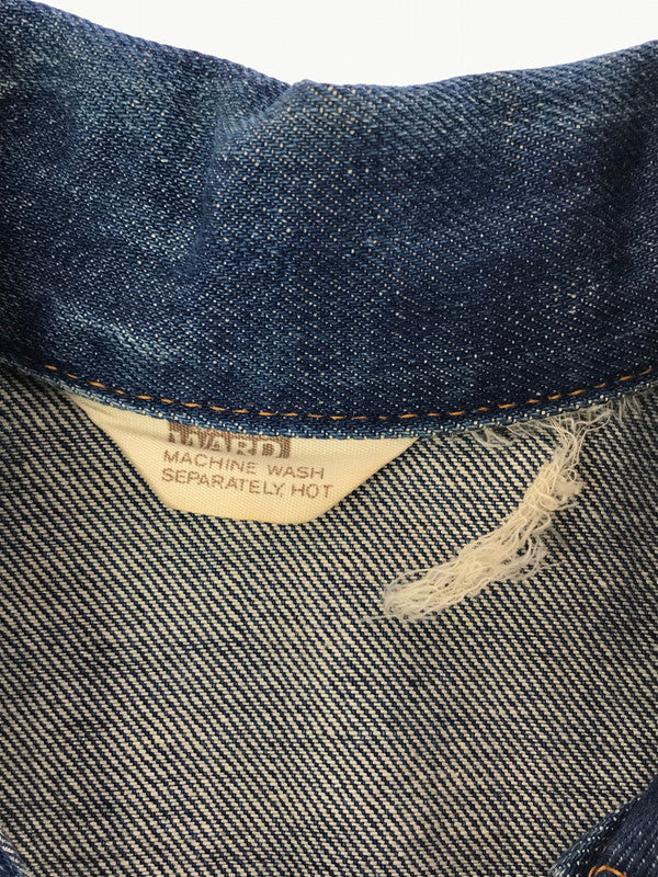 【中古品】【メンズ】 MONTGOMERY WARD モンゴメリーワード 70's VINTAGE DENIM JACKET 70年代 ヴィンテージ デニムジャケット アウター 146-260429-yy-09-tag サイズ：なし カラー：ブルー 万代Net店