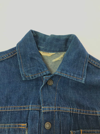 【中古品】【メンズ】 MONTGOMERY WARD モンゴメリーワード 70's VINTAGE DENIM JACKET 70年代 ヴィンテージ デニムジャケット アウター 146-260429-yy-09-tag サイズ：なし カラー：ブルー 万代Net店