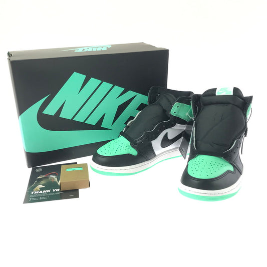 【中古美品】【メンズ】 NIKE ナイキ AIR JORDAN 1 HIGH OG DZ5485-130 エアジョーダン 1 ハイ スニーカー 靴 160-260321-na-15-tag サイズ：28cm US 10 カラー：WHITE/BLACK-GREEN GLOW 万代Net店