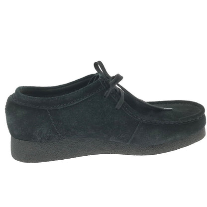 【現状渡し品】【メンズ】 Clarks クラークス WALLABEES BOOTS ワラビー ブーツ 靴 164-260321-na-06-tag サイズ：US 11 カラー：ブラック 万代Net店