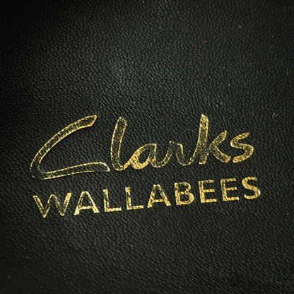 【現状渡し品】【メンズ】 Clarks クラークス WALLABEES BOOTS ワラビー ブーツ 靴 164-260321-na-06-tag サイズ：US 11 カラー：ブラック 万代Net店