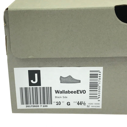 【現状渡し品】【メンズ】 Clarks クラークス WALLABEES BOOTS ワラビー ブーツ 靴 164-260321-na-06-tag サイズ：US 11 カラー：ブラック 万代Net店