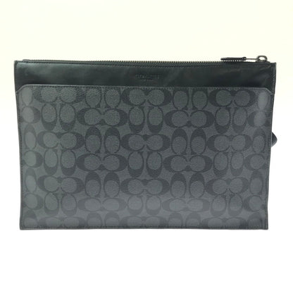 【中古品】【メンズ】 COACH コーチ E1844 F37468 SIGNATURE SHOULDER BAG シグネチャー ショルダー バッグ 鞄 カバン 188-260704-ty-09-tagh カラー：ブラック 万代Net店