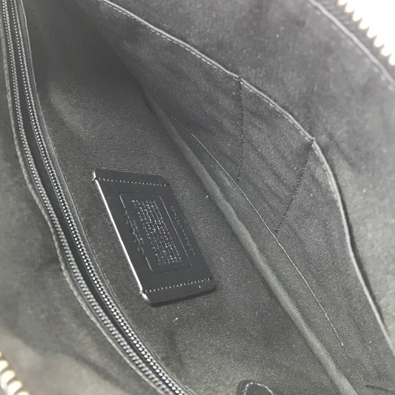 【中古品】【メンズ】 COACH コーチ E1844 F37468 SIGNATURE SHOULDER BAG シグネチャー ショルダー バッグ 鞄 カバン 188-260704-ty-09-tagh カラー：ブラック 万代Net店