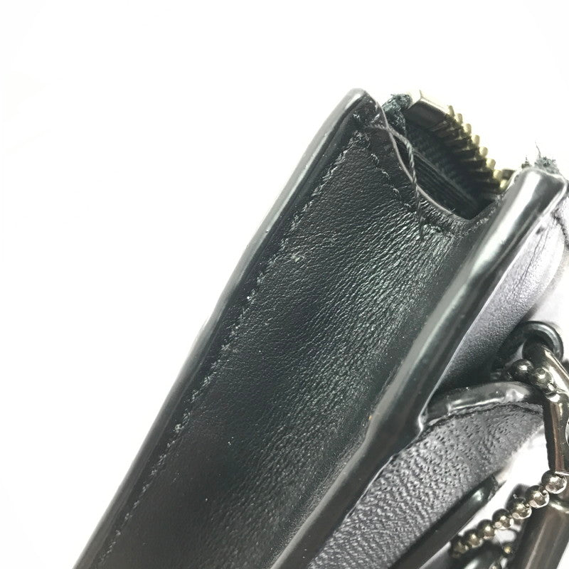 【中古品】【メンズ】 COACH コーチ E1844 F37468 SIGNATURE SHOULDER BAG シグネチャー ショルダー バッグ 鞄 カバン 188-260704-ty-09-tagh カラー：ブラック 万代Net店