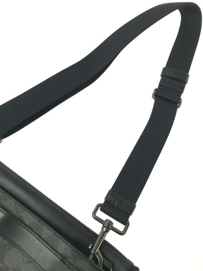 【中古品】【メンズ】 COACH コーチ E1844 F37468 SIGNATURE SHOULDER BAG シグネチャー ショルダー バッグ 鞄 カバン 188-260704-ty-09-tagh カラー：ブラック 万代Net店