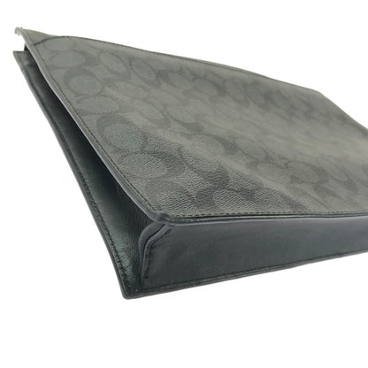 【中古品】【メンズ】 COACH コーチ E1844 F37468 SIGNATURE SHOULDER BAG シグネチャー ショルダー バッグ 鞄 カバン 188-260704-ty-09-tagh カラー：ブラック 万代Net店