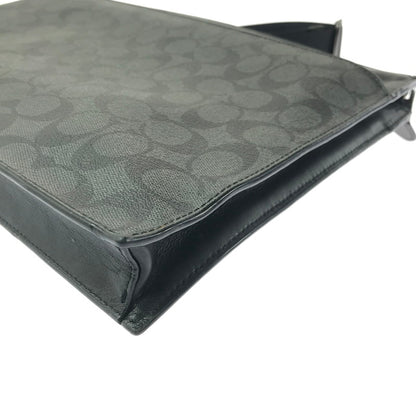 【中古品】【メンズ】 COACH コーチ E1844 F37468 SIGNATURE SHOULDER BAG シグネチャー ショルダー バッグ 鞄 カバン 188-260704-ty-09-tagh カラー：ブラック 万代Net店