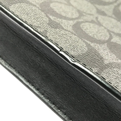 【中古品】【メンズ】 COACH コーチ E1844 F37468 SIGNATURE SHOULDER BAG シグネチャー ショルダー バッグ 鞄 カバン 188-260704-ty-09-tagh カラー：ブラック 万代Net店