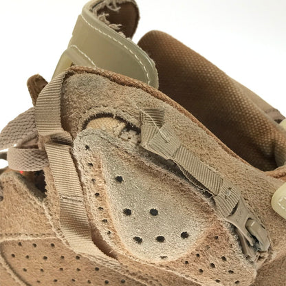 【現状渡し品】【メンズ】 NIKE ナイキ × TRAVIS SCOTT トラヴィススコット コラボ AIR JORDAN 6 RETRO DH0690-200 エアジョーダン 6 レトロ スぺシャル スニーカー 靴 160-260323-yy-06-tag サイズ：26cm/US8 カラー：BRITISH KHAKI/BRIGHT CRIMSON 万代Net店