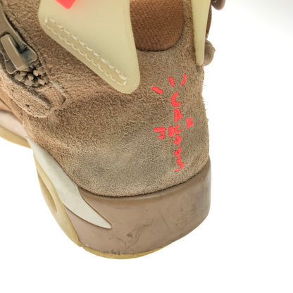 【現状渡し品】【メンズ】 NIKE ナイキ × TRAVIS SCOTT トラヴィススコット コラボ AIR JORDAN 6 RETRO DH0690-200 エアジョーダン 6 レトロ スぺシャル スニーカー 靴 160-260323-yy-06-tag サイズ：26cm/US8 カラー：BRITISH KHAKI/BRIGHT CRIMSON 万代Net店