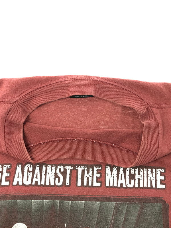 【現状渡し品】【メンズ】 RAGE AGAINST THE MACHINE レイジ アゲインスト ザ マシーン 90's 1997 MEMBER PORTRAIT TEE 1997年 ポートレート Tシャツ 146-260430-rt-04-tagh サイズ：L カラー：レッド系 万代Net店