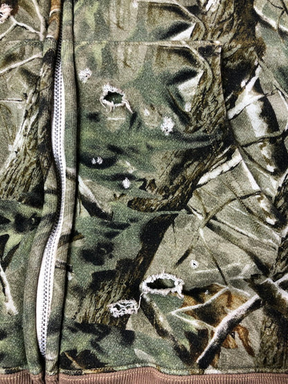 【中古品】【メンズ】 SAINT MICHAEL セント マイケル × A BATHING APE ア ベイシング エイプ BAPE ZIP HOODIE SHARK SM-HR1-0000-C38 ジップ フーディー 142-260514-rt-02-tagh サイズ：XL カラー：マルチカラー 万代Net店