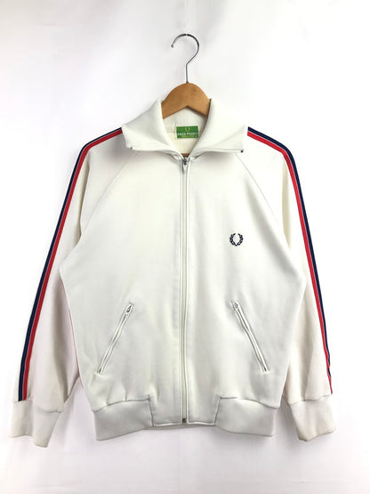 【中古品】【メンズ】 FRED PERRY フレッド ペリー 80's TRACK JACKET 80年代 トラック ジャケット ライトアウター ヴィンテージ 141-260430-rt-08-tagh サイズ：M カラー：ホワイト 万代Net店