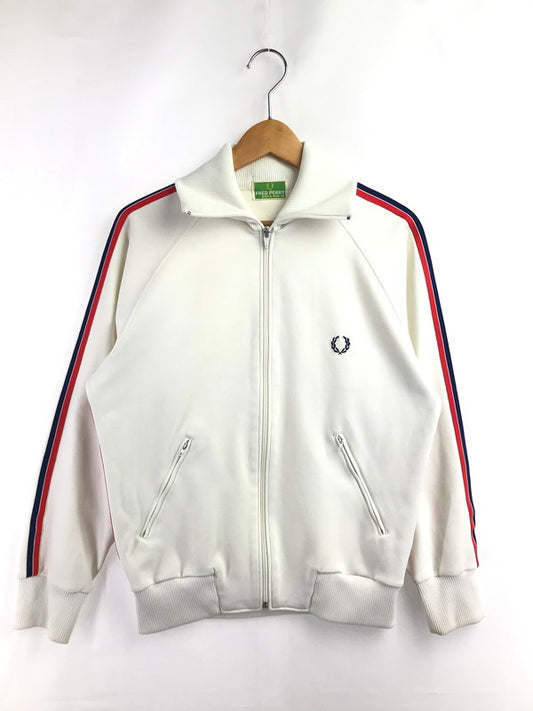 【中古品】【メンズ】 FRED PERRY フレッド ペリー 80's TRACK JACKET 80年代 トラック ジャケット ライトアウター ヴィンテージ 141-260430-rt-08-tagh サイズ：M カラー：ホワイト 万代Net店