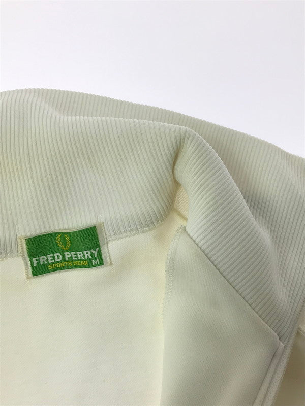 【中古品】【メンズ】 FRED PERRY フレッド ペリー 80's TRACK JACKET 80年代 トラック ジャケット ライトアウター ヴィンテージ 141-260430-rt-08-tagh サイズ：M カラー：ホワイト 万代Net店