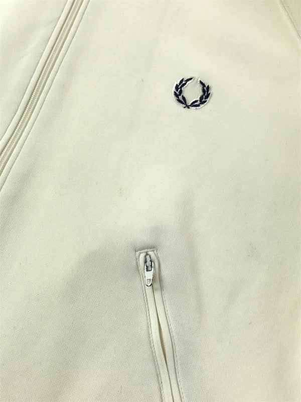 【中古品】【メンズ】 FRED PERRY フレッド ペリー 80's TRACK JACKET 80年代 トラック ジャケット ライトアウター ヴィンテージ 141-260430-rt-08-tagh サイズ：M カラー：ホワイト 万代Net店