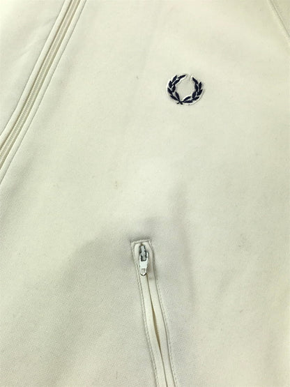 【中古品】【メンズ】 FRED PERRY フレッド ペリー 80's TRACK JACKET 80年代 トラック ジャケット ライトアウター ヴィンテージ 141-260430-rt-08-tagh サイズ：M カラー：ホワイト 万代Net店