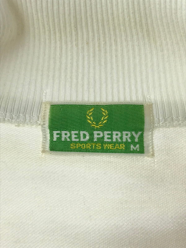【中古品】【メンズ】 FRED PERRY フレッド ペリー 80's TRACK JACKET 80年代 トラック ジャケット ライトアウター ヴィンテージ 141-260430-rt-08-tagh サイズ：M カラー：ホワイト 万代Net店