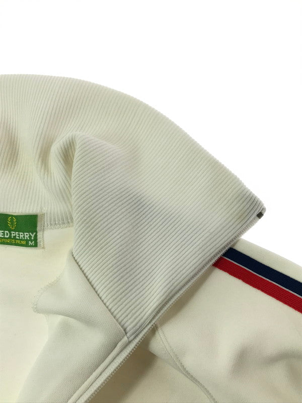 【中古品】【メンズ】 FRED PERRY フレッド ペリー 80's TRACK JACKET 80年代 トラック ジャケット ライトアウター ヴィンテージ 141-260430-rt-08-tagh サイズ：M カラー：ホワイト 万代Net店