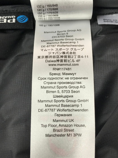 【中古品】【メンズ】 MAMMUT マムート 1013-02630 GRAVITY IN HOODED JACKET AF MEN’S グラビティ イン フーデット ジャケット アジアンフィット メンズ アウター 144-260831-ty-09-tagh サイズ：ＸＳ カラー：ブラック 万代Net店