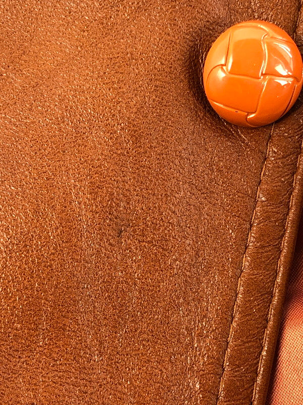 【中古品】【メンズ】 Lewis Leathers ルイスレザー LEATHERS BY JEFFERY レザー バイ ジェフリー 70’s LEATHER COAT 70年代 レザーコート ヴィンテージ アウター 146-260319-rt-03-tag サイズ：40 カラー：ブラウン 万代Net店