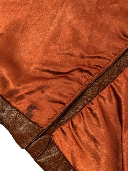 【中古品】【メンズ】 Lewis Leathers ルイスレザー LEATHERS BY JEFFERY レザー バイ ジェフリー 70’s LEATHER COAT 70年代 レザーコート ヴィンテージ アウター 146-260319-rt-03-tag サイズ：40 カラー：ブラウン 万代Net店