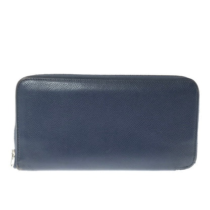 【現状渡し品】【メンズ】 HERMES エルメス AZAP LONG SILK’IN アザップロング シルクイン ラウンドファスナー 財布 181-260430-yy-17-tag カラー：ネイビー 万代Net店