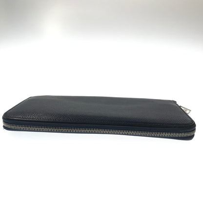 【現状渡し品】【メンズ】 HERMES エルメス AZAP LONG SILK’IN アザップロング シルクイン ラウンドファスナー 財布 181-260430-yy-17-tag カラー：ネイビー 万代Net店