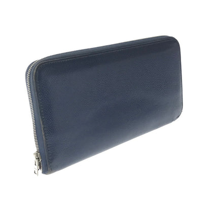 【現状渡し品】【メンズ】 HERMES エルメス AZAP LONG SILK’IN アザップロング シルクイン ラウンドファスナー 財布 181-260430-yy-17-tag カラー：ネイビー 万代Net店