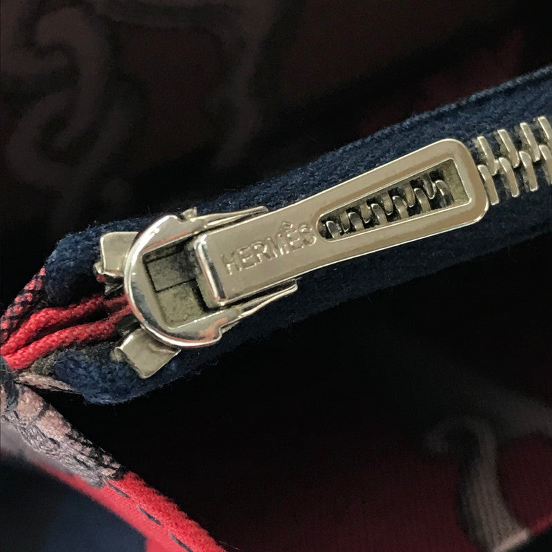 【現状渡し品】【メンズ】 HERMES エルメス AZAP LONG SILK’IN アザップロング シルクイン ラウンドファスナー 財布 181-260430-yy-17-tag カラー：ネイビー 万代Net店