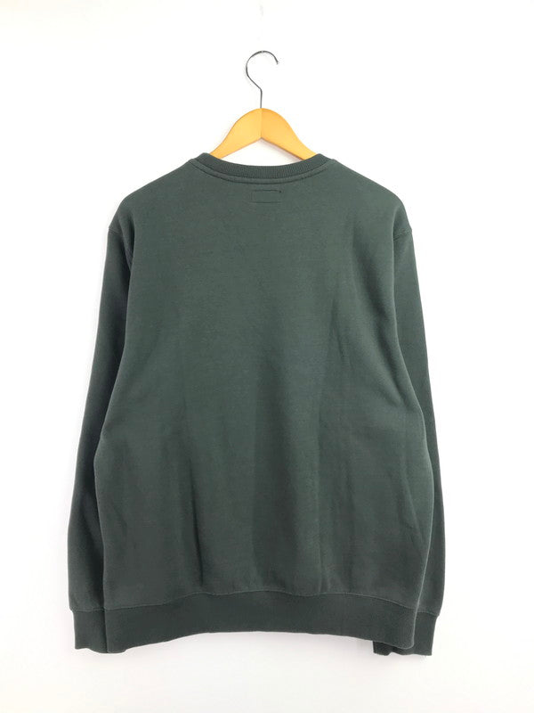 【中古品】【メンズ】 BRIXTON ブリクストン EAGLE SWEATSHIRT 22638 イーグルスウェットシャツ 142-260313-rt-05-tag サイズ：L カラー：グリーン系 万代Net店