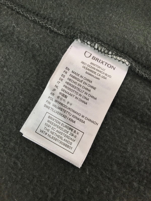 【中古品】【メンズ】 BRIXTON ブリクストン EAGLE SWEATSHIRT 22638 イーグルスウェットシャツ 142-260313-rt-05-tag サイズ：L カラー：グリーン系 万代Net店
