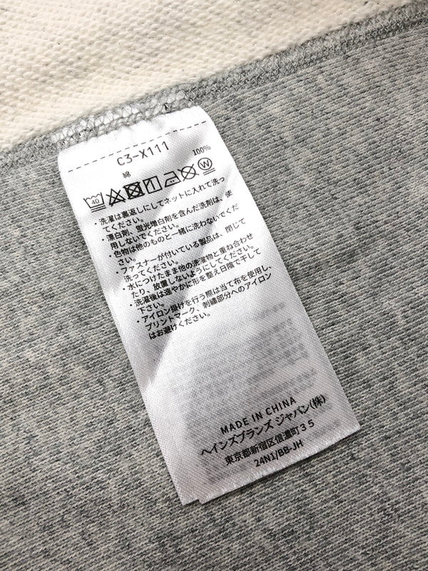 【中古品】【メンズ】 Champion チャンピオン REVERSE WEAVE HOODIE GRAY C3-X111 リバースウィーブ フーディー パーカー 148-260313-rt-15-tag サイズ：XL カラー：グレー 万代Net店