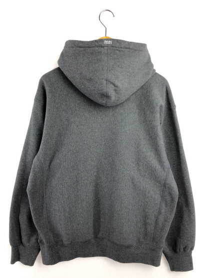 【中古品】【メンズ】 Supreme シュプリーム 21AW BOX LOGO HOODED SWEATSHIRT ボックスロゴ フーデッド スウェット シャツ パーカー トップス 149-260320-rt-16-tag サイズ：M カラー：グレー 万代Net店